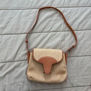 J.McLaughlin Elegant Tan and Brown Women's Bag